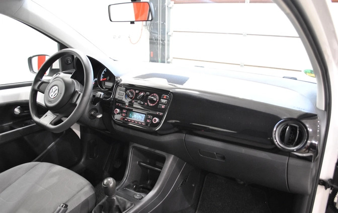 Volkswagen up! cena 21771 przebieg: 147156, rok produkcji 2013 z Jelcz-Laskowice małe 277